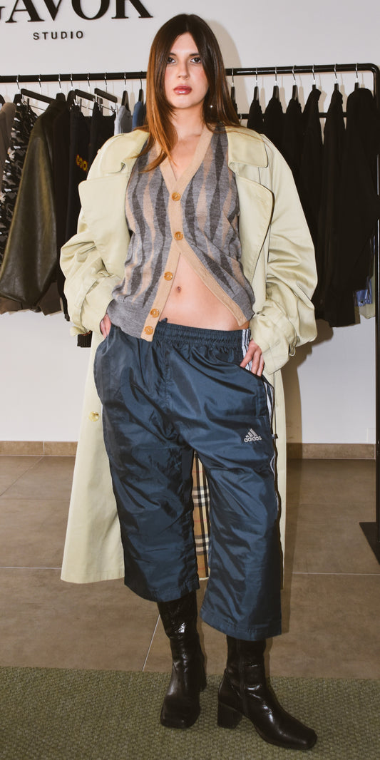 Adidas grey track pants