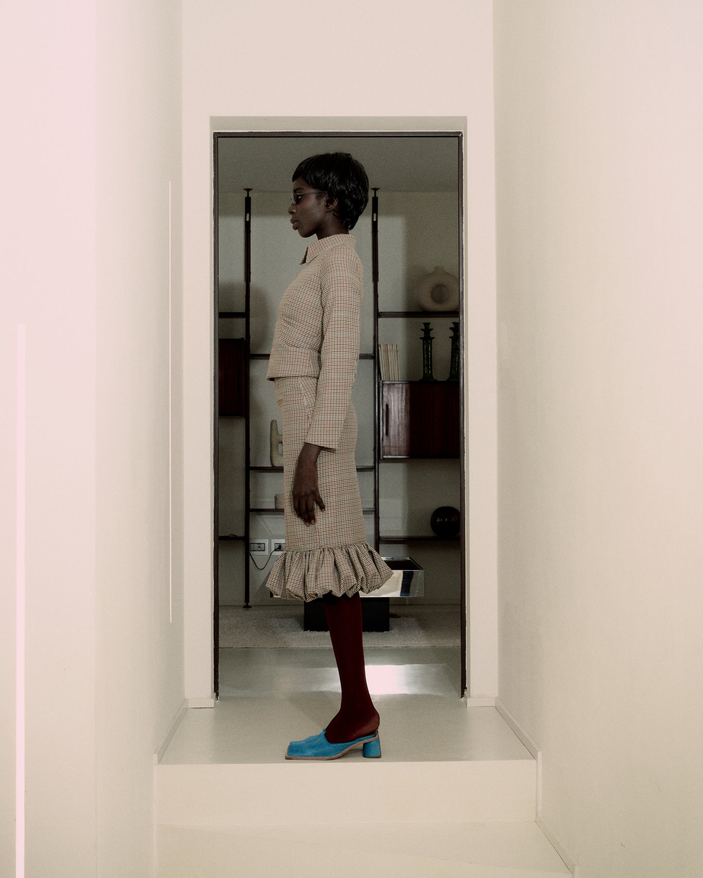 The Jackie Jacket-Checked