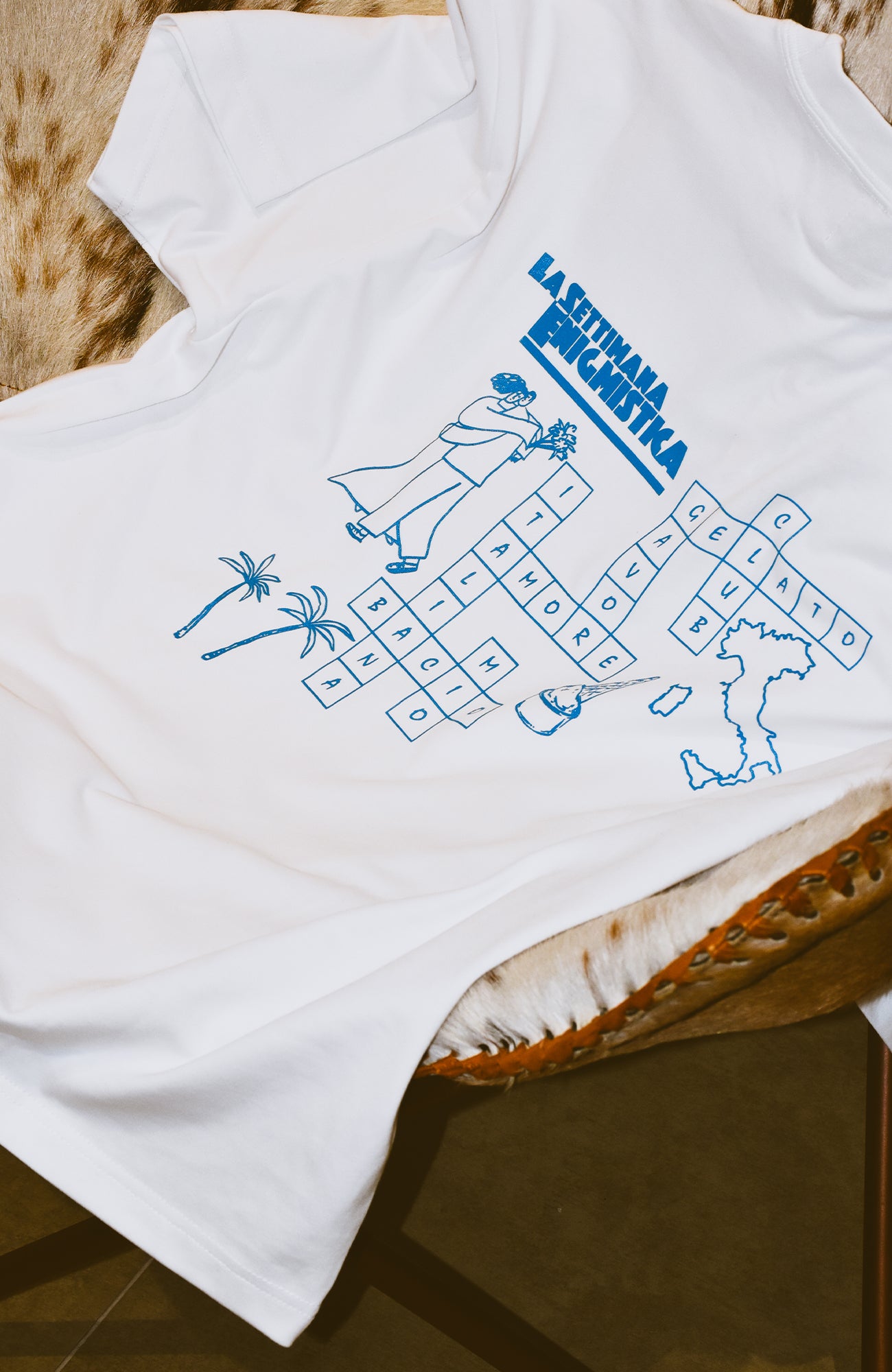 La Settimana Enigmistica Tee - White