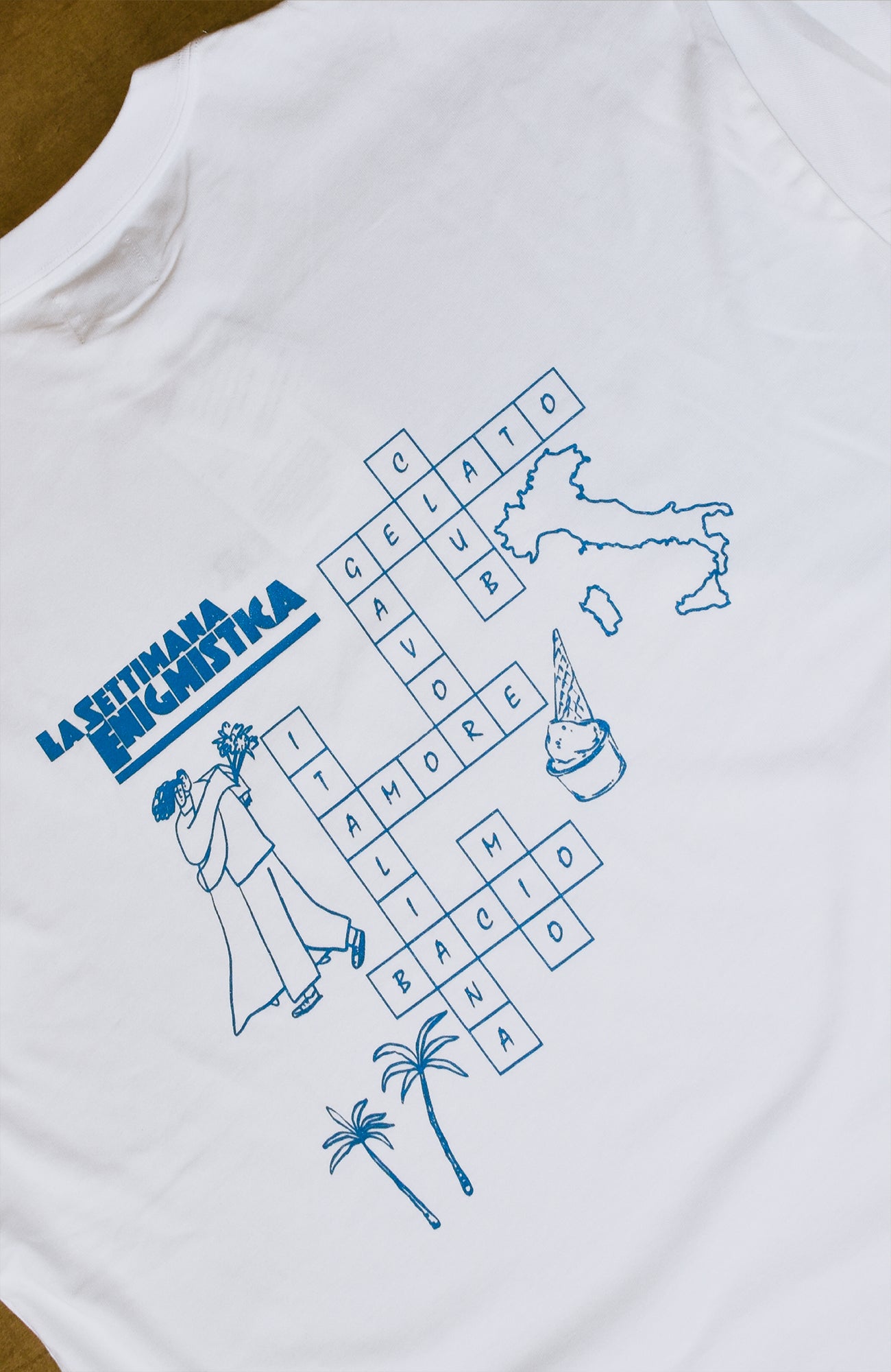 La Settimana Enigmistica Tee - White