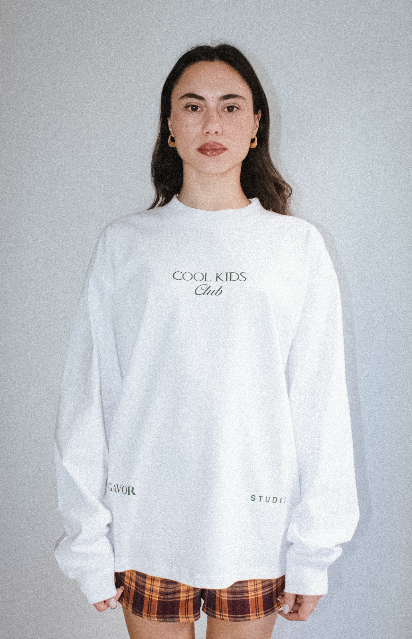 Long sleeve Cool Kids Tee White