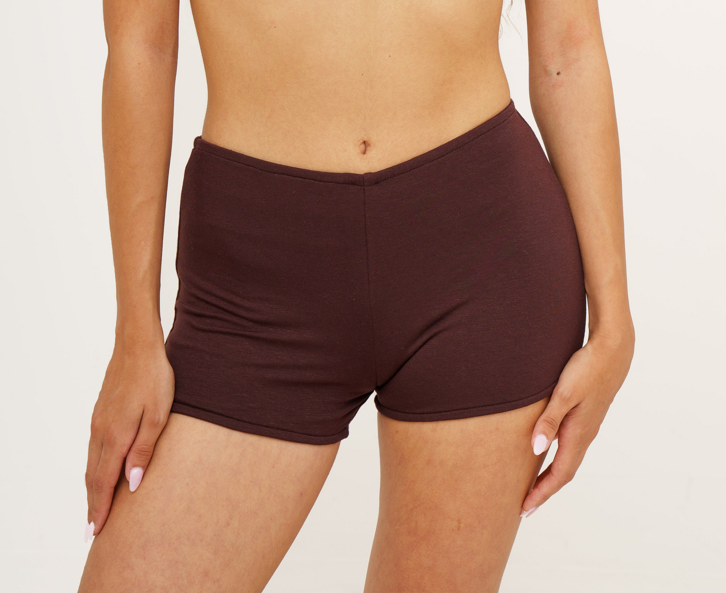 Basic short Burgundy