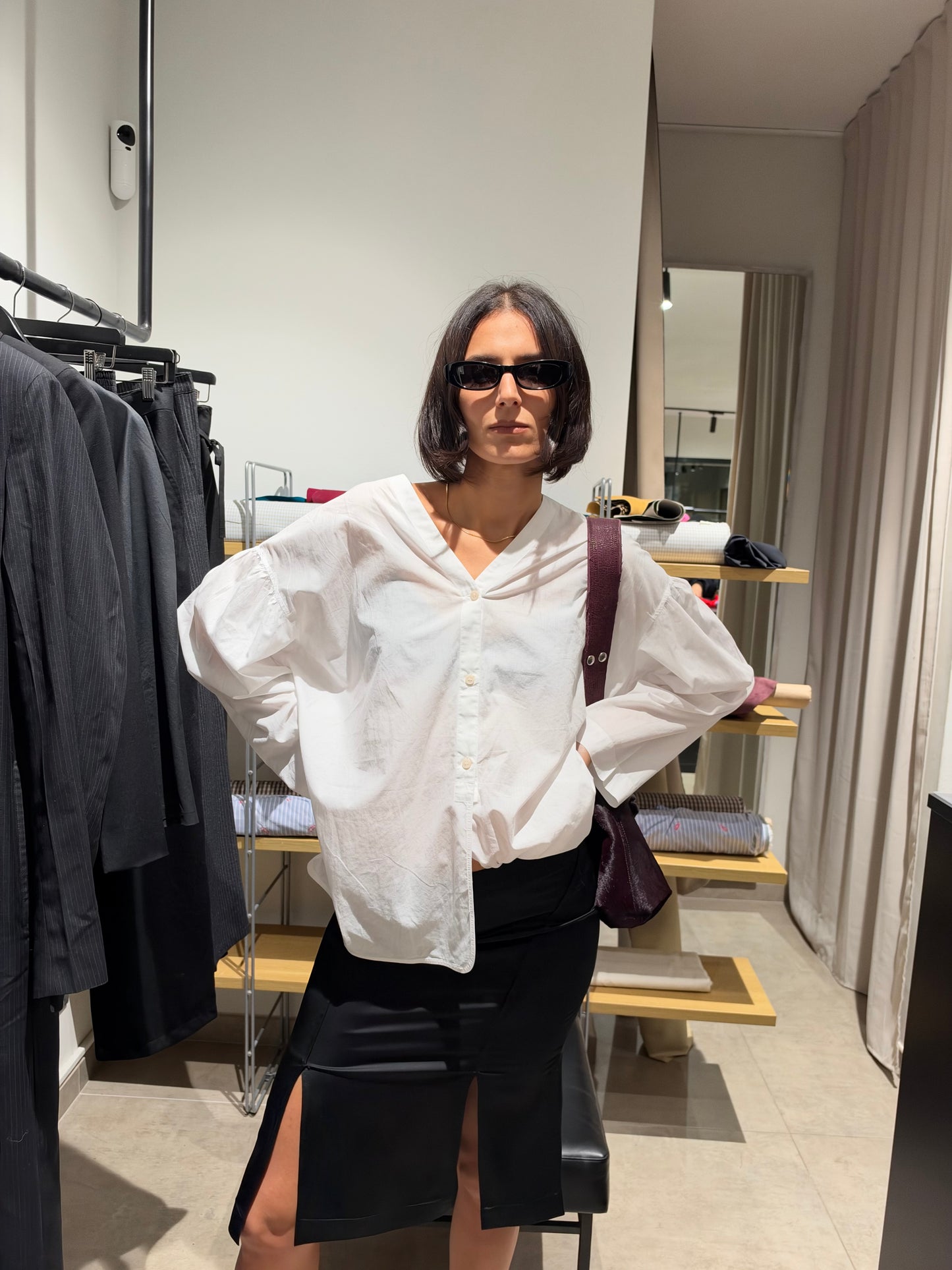 Camicia in cotone