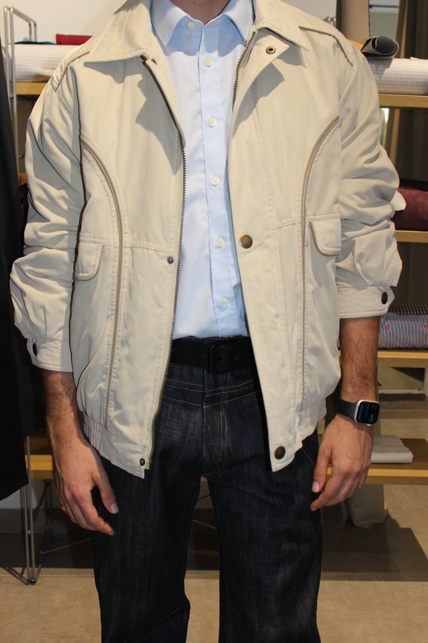 Bomber beige Roger Kent